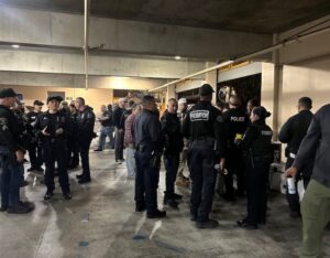 probation officers standing around