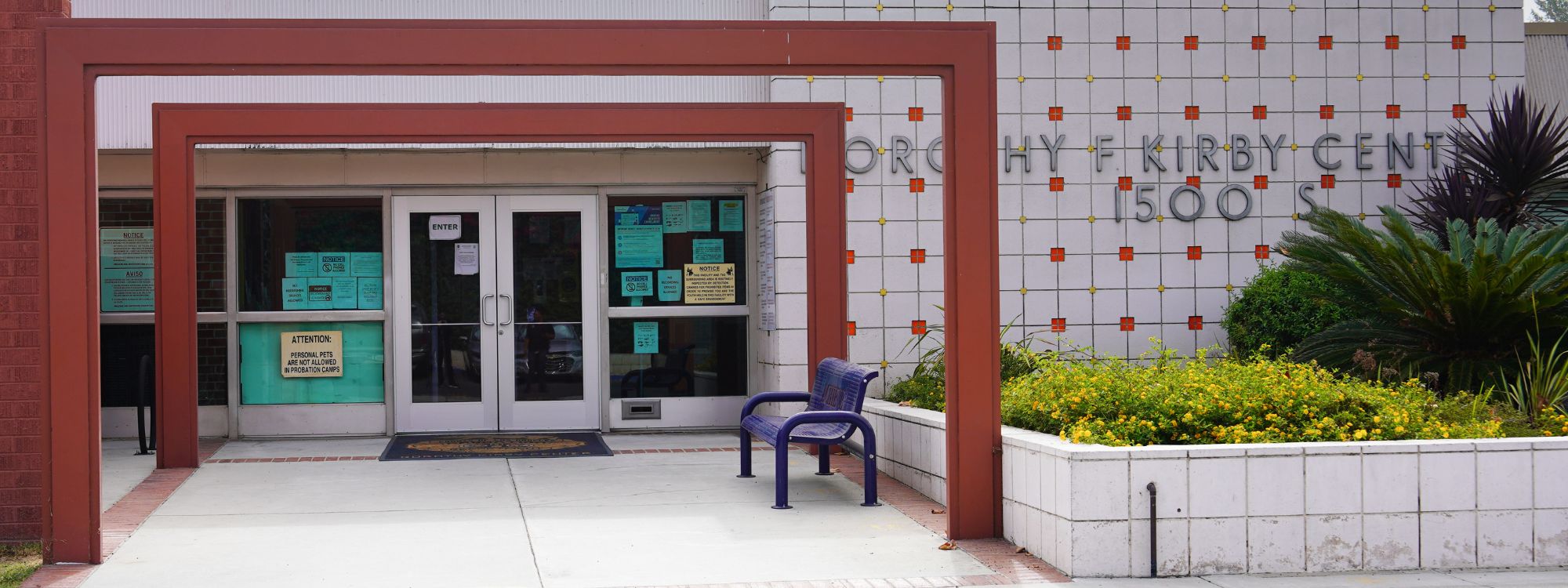 Entrance to a building