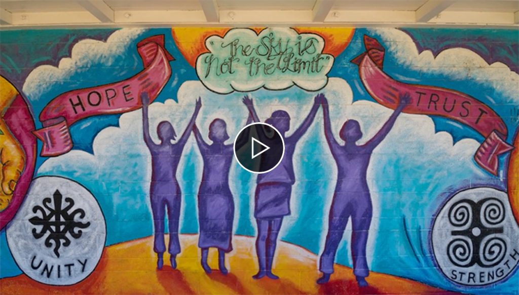 LA County Mural used for background video on homepage.