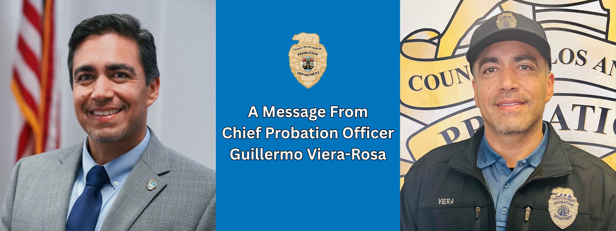 A Message From Chief Viera Rosa Banner